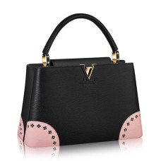 Geantă Louis Vuitton M54581 Capucines PM din piele Taurillon