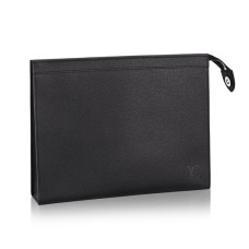 Louis Vuitton M30675 Pochette Voyage MM Taiga din piele