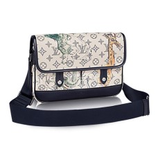 Geantă Louis Vuitton M54254 Messenger PM Messenger Canvas Monogram