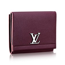 Portofel compact Louis Vuitton Lockme II M64837 Taurillon Leather
