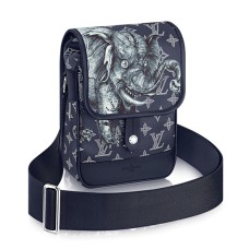 Geantă Louis Vuitton Messenger BB M54246 Monogram Savane Canvas