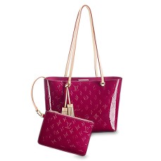 Geantă Louis Vuitton Long Beach MM M90480 Monogram Vernis