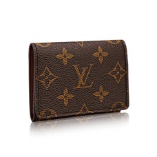 Plic pentru cărți de vizită Louis Vuitton M63801 Monogram Canvas