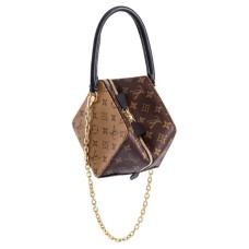 Geantă mică Louis Vuitton Square Chain M62791 Monogram Canvas