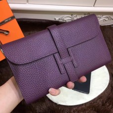 Portofel Hermes Jige din piele Togo violet