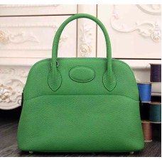 Geantă Hermes Bolide 31cm Togo din piele verde