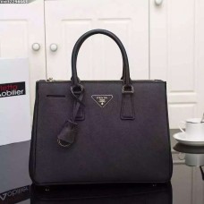 Geantă Prada Galleria 2274 Piele Saffiano 33cm Negru