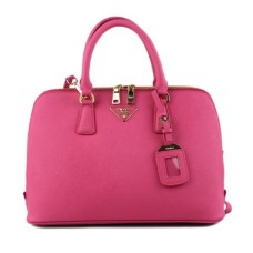 Geantă tote Prada 0812 cu model de cruce piersică