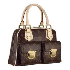 Geantă Louis Vuitton M40026 Manhattan PM Tote Bag Monogram Canvas