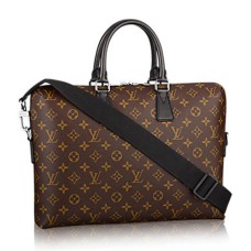 Servietă Louis Vuitton M40868 Porte Documents Jour Monogram Canvas