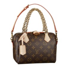 Geantă tote Louis Vuitton M40988 Speedy 20 cu lanț, canvas cu monogramă