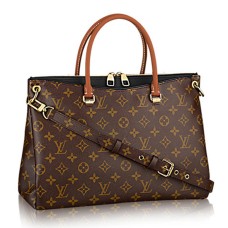 Geantă tote Louis Vuitton M41064 Pallas din pânză cu monogramă