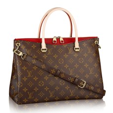 Geantă tote Louis Vuitton M41175 Pallas din pânză cu monogramă
