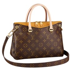 Geantă tote Louis Vuitton M41243 Pallas BB din pânză cu monogramă