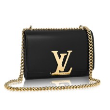 Louis Vuitton M41279 Lanț Louise MM Geantă crossbody din piele de vițel