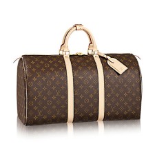 Geantă de voiaj Louis Vuitton M41426 Keepall 50 din pânză cu monogramă