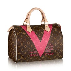 Geantă tote Louis Vuitton M41533 Speedy 30 Monogram V din pânză Monogram