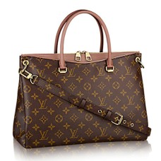 Geantă tote Louis Vuitton M41598 Pallas din pânză cu monogramă