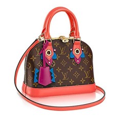 Geantă tote Louis Vuitton M41659 Alma BB Totem, canvas cu monogramă