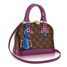 Geantă tote Louis Vuitton M41660 Alma BB Totem, canvas cu monogramă