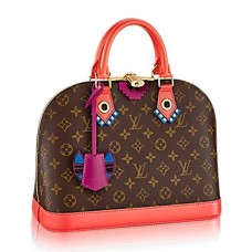 Geantă tote Louis Vuitton M41661 Alma PM Totem, canvas cu monogramă