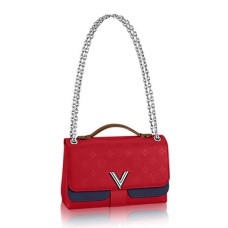 Geantă Louis Vuitton M42901 Very Chain, geantă de umăr, piele Taurillon