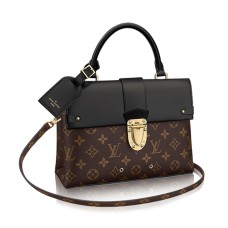 Louis Vuitton M43125 Geantă cu clapă cu un singur mâner MM Geantă de umăr Monogram Canvas