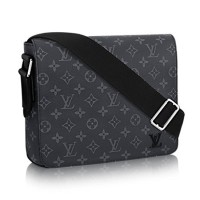 Geantă Louis Vuitton M44000 District PM Messenger Bag Monogram Eclipse Canvas
