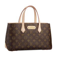 Geantă de umăr Louis Vuitton M45643 Wilshire PM din pânză cu monogramă