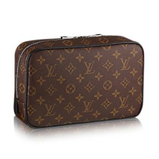 Geantă de toaletă Louis Vuitton M47506 GM Monogram Macassar Canvas