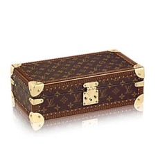 Louis Vuitton M47641 8 Carcasă pentru ceas Bagaj rigid din pânză Monogram