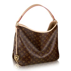 Geantă Louis Vuitton M50154 Delicioasă PM Hobo Bag din pânză Monogram