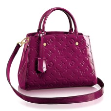 Geantă Louis Vuitton M50581 Montaigne BB Monogram Vernis