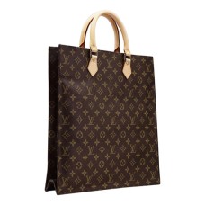 Geantă Louis Vuitton M51140 Sac Plat Tote din pânză Monogram