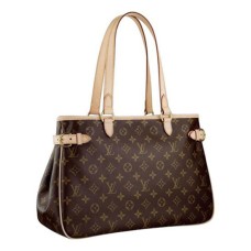 Geantă de umăr orizontală Louis Vuitton M51154 Batignolles din pânză cu monogramă