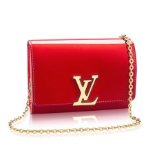 Geantă Louis Vuitton M51602 Louise Chain PM Crossbody Monogram Vernis