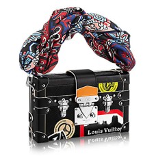 Geantă crossbody Louis Vuitton M52051 Petite Malle din piele Epi