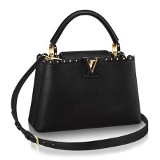 Geantă Louis Vuitton M54565 Capucines PM din piele Taurillon
