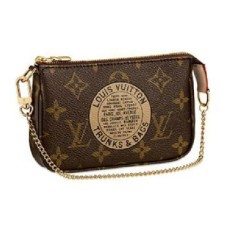 Louis Vuitton M60153 Mini Pouch Accesorii Trunks Monogram Canvas
