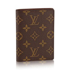Portofel Louis Vuitton M60251 James din pânză cu monogramă