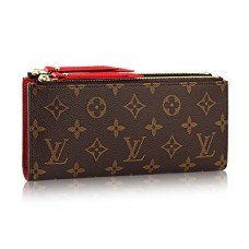 Portofel Louis Vuitton M61287 Adele din pânză cu monogramă