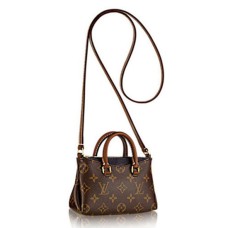 Geantă Louis Vuitton M61416 Nano Pallas Crossbody Canvas Monogram