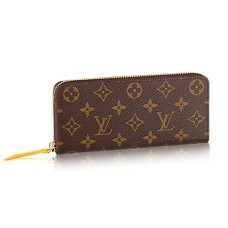 Portofel Louis Vuitton Clemence M61537 din pânză cu monogramă