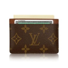 Portcard Louis Vuitton M61733, canvas cu monogramă