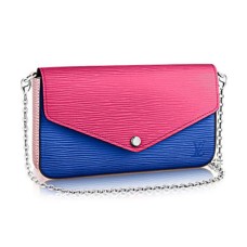 Louis Vuitton M61754 Pochette Felicie Chain Wallet Epi Piele