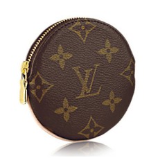 Portofel rotund Louis Vuitton M61926 din pânză cu monogramă
