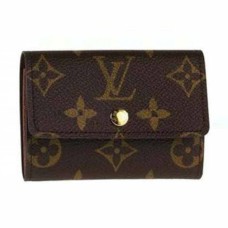 Portofel plat Louis Vuitton M61930 din pânză cu monogramă