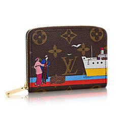 Portofel Louis Vuitton M62139 Zippy, canvas cu monogramă