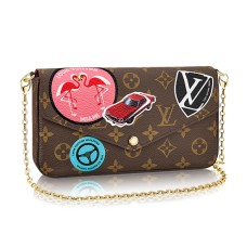 Louis Vuitton M62145 Pochette Felicie Chain Portofel Monogram Canvas