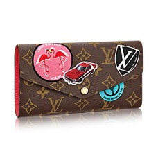 Portofel Louis Vuitton M62147 Sarah din pânză cu monogramă